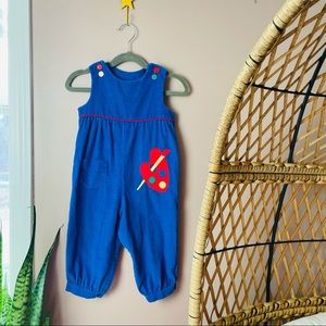 Vintage toddler corduroy one piece  🎨